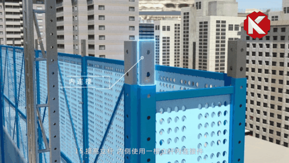安裝踢腳板，繼續向上拼裝.gif